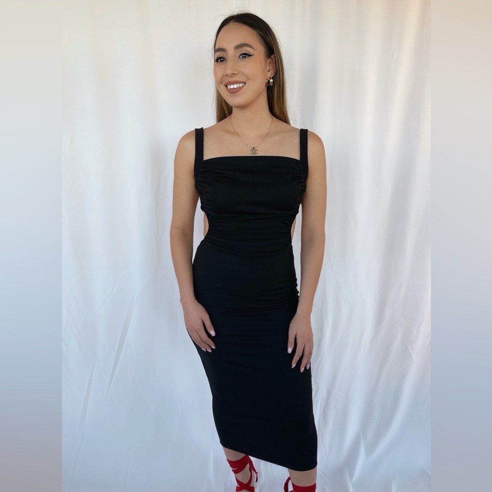 Cut out Midi dress